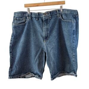 Wrangler Men's‎ Denim Shorts Size 46 Reg Relaxed Fit Blue Jeans Cotton